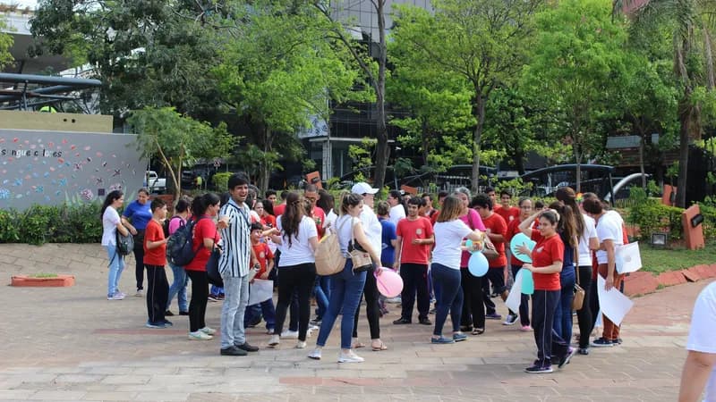 Marcha por la semana de la sordera.