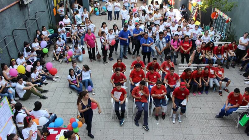 Marcha por la semana de la sordera.