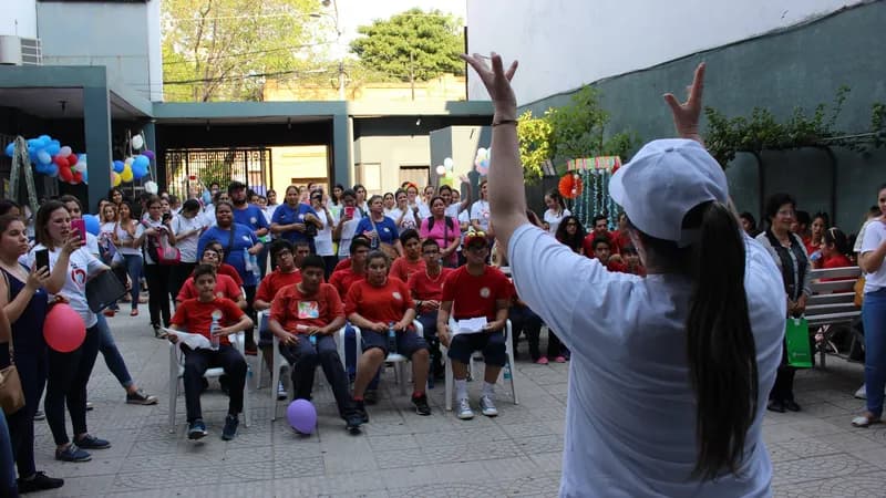Marcha por la semana de la sordera.