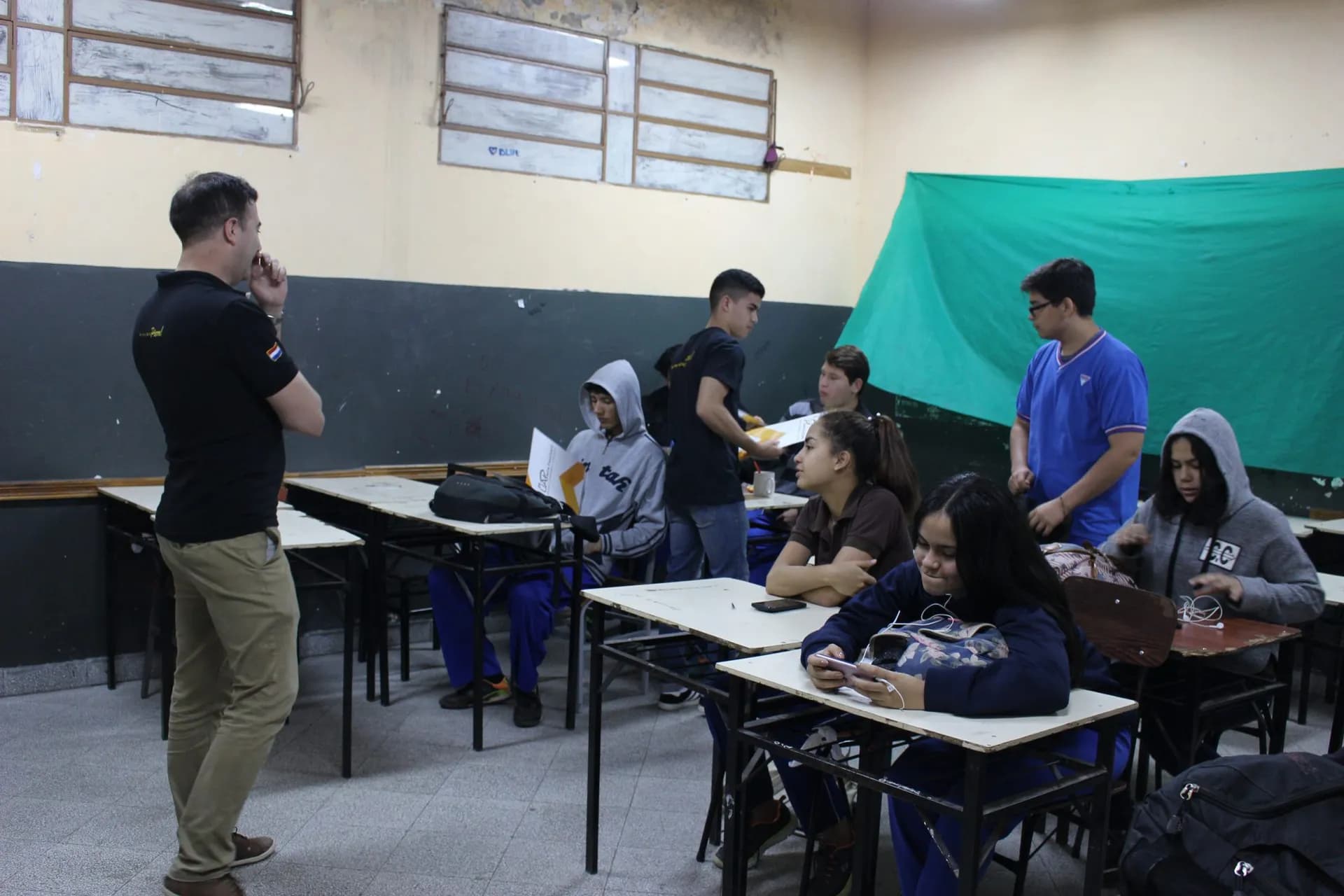 Visita a la Escuela Nacional de Comercio N°2 “Prof. Prudencio Vidal Zelaya”