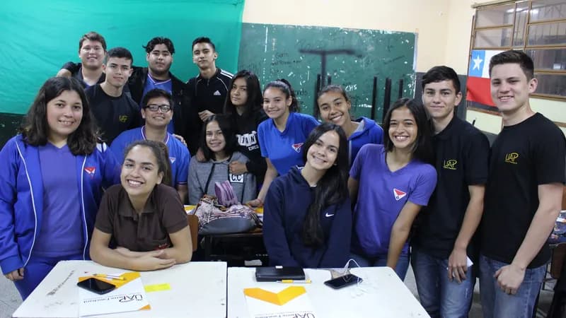 Visita a la Escuela Nacional de Comercio N°2 “Prof. Prudencio Vidal Zelaya”