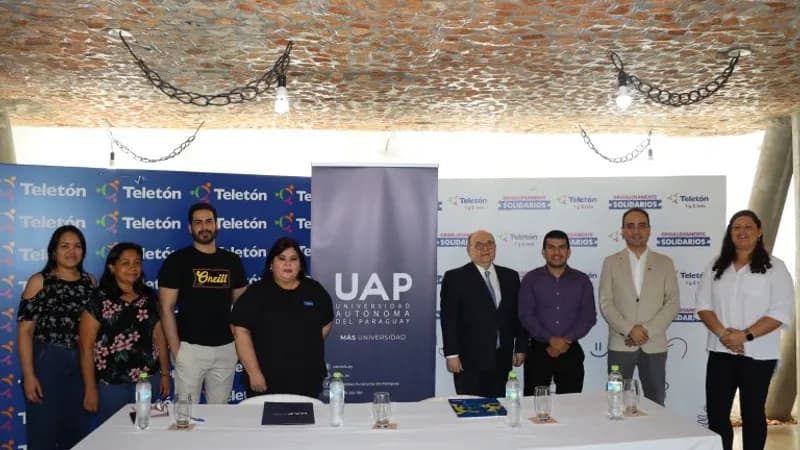 UAP firmó convenio marco con Fundación Teletón