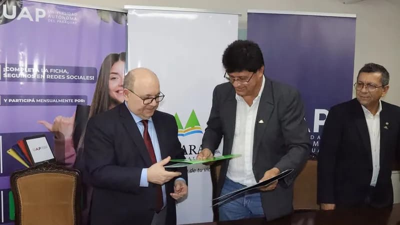 La UAP firma convenio marco con la Cooperativa Ypacaraí Ltda.