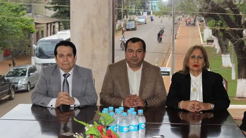 Visita Yuty, Departamento de Caazapa en Homenaje al Dr. Felipe Benigno Molas Lopez