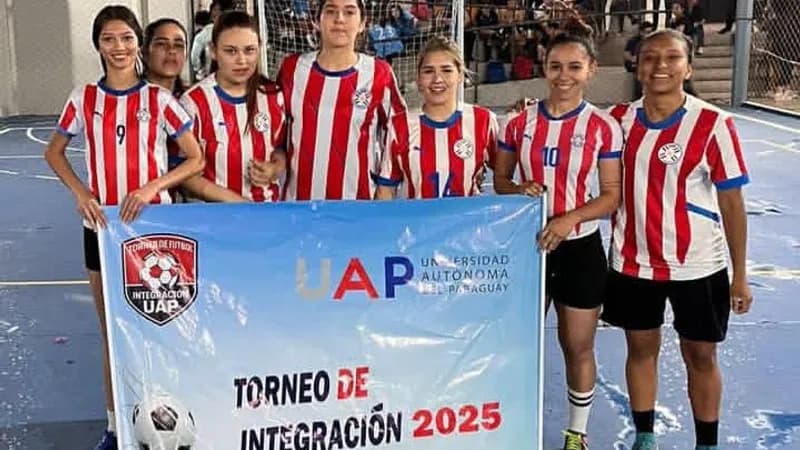Estudiantes del tercer año de las carreras empresariales de la UAP organizaron con éxito Torneo de Integración 2025