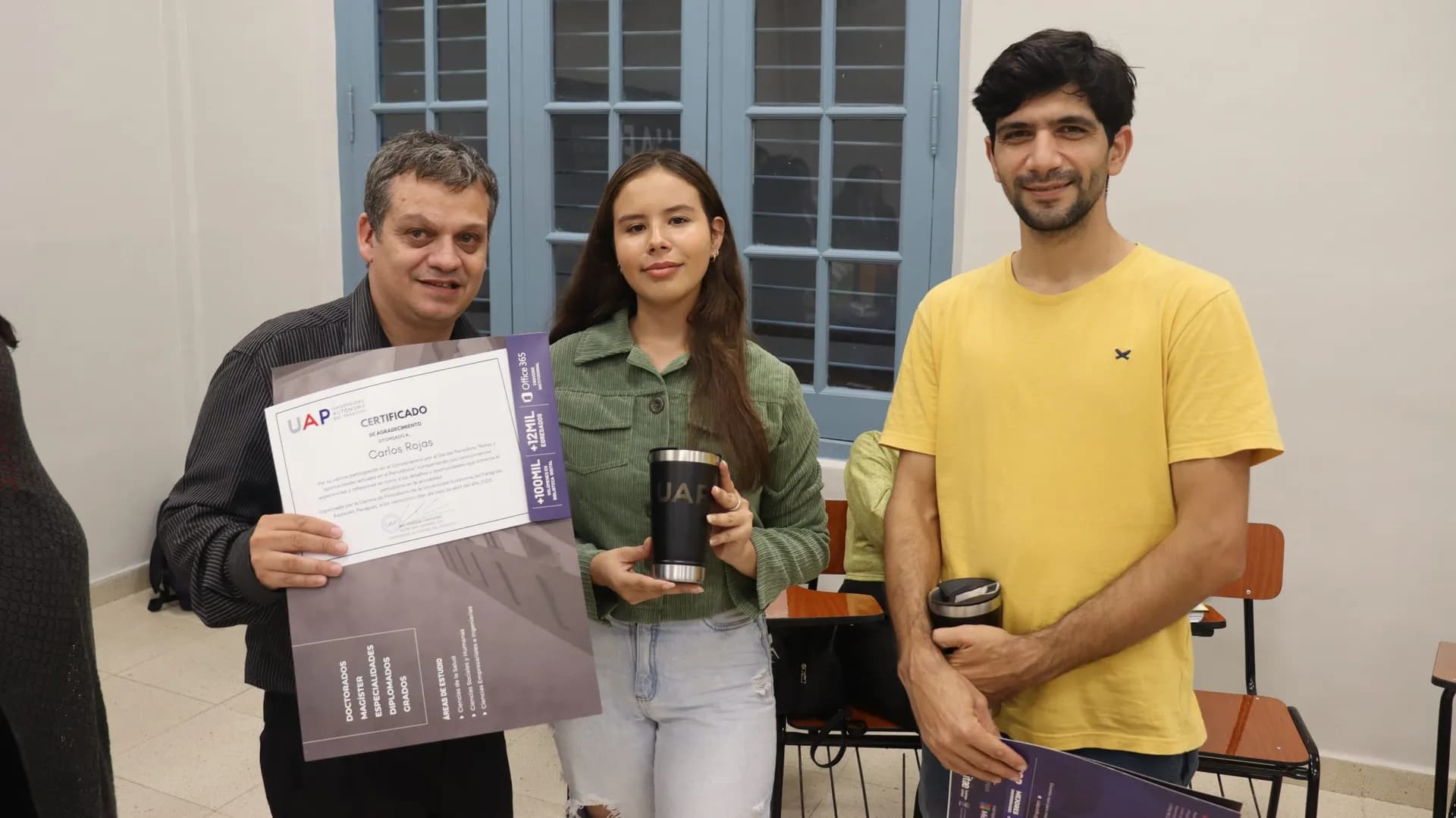 Estudiantes de la Carrera de Periodismo de la UAP celebraron el día Nacional del Periodista con interesante conversatorio