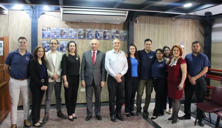 Comunidad UAP recibió la visita de autoridades de la Universidad Autónoma de Chile