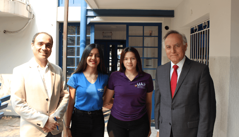 Comunidad UAP recibió la visita de autoridades de la Universidad Autónoma de Chile