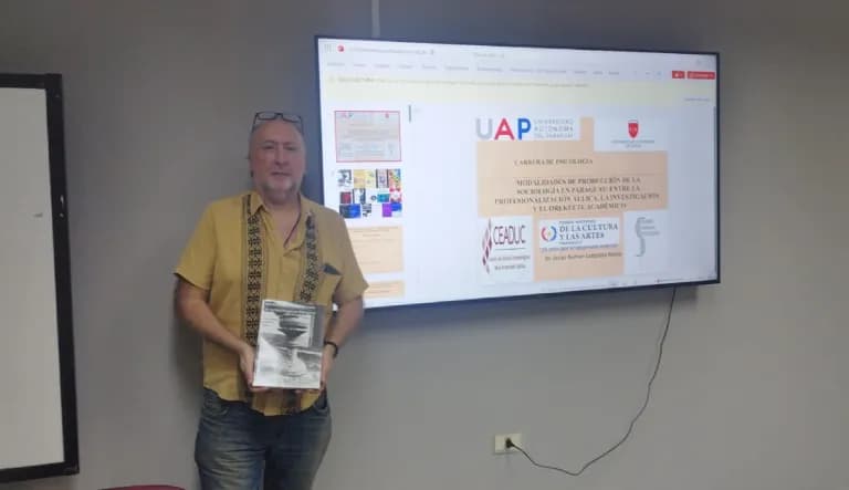 Docente de la Universidad Autónoma del Paraguay lanzó su libro “Modalidades de Producción de la Sociología en Paraguay”
